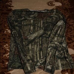 Camo long sleeve shirt